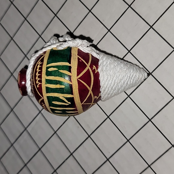 Handmade Wooden Toy Spinning Top - 4" tall Nicaraguan Artisan NWOT Vintage - Picture 9 of 9